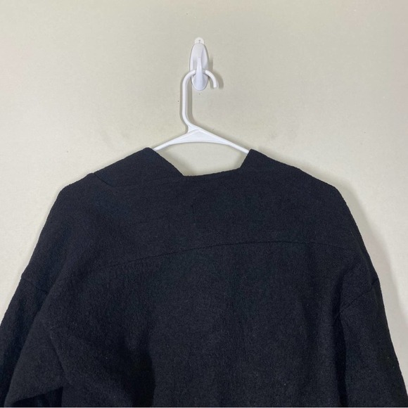 Marcellamoda 100% Virgin Wool Asymmetrical Zip Jacket - Picture 4 of 7